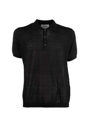 PAOLO RAGAZZINI short-sleeved polo shirt - Black