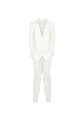 Tagliatore Adrianne single-breasted suit - White