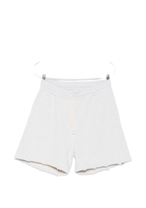 Golden Goose raw-cut track shorts - Grey