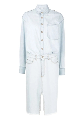 Stella McCartney denim shirt dress - Blue