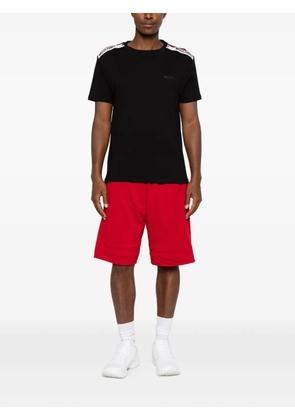 Moschino logo-jacquard T-shirt - Black