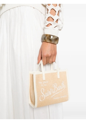 MC2 Saint Barth mini Vivian tote bag - Neutrals