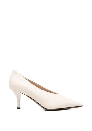 SERGIO MORETTI FIRENZE pointed-toe pumps - Neutrals