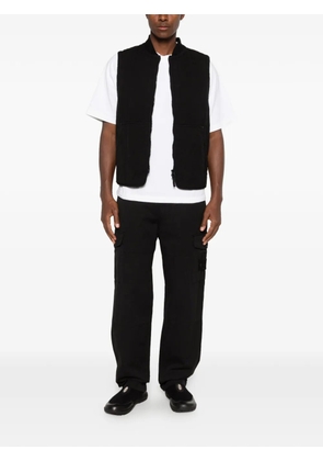 Stone Island padded zip-up gilet - Black