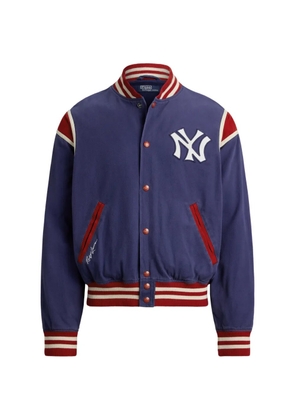 Polo Ralph Lauren x NY Yankees snap-button bomber jacket - Blue