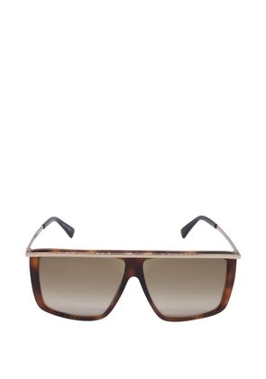 Givenchy Pre-Owned Havana flat top sunglasses - Brown