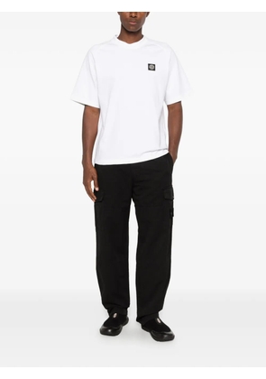 Stone Island logo-patch T-shirt - White