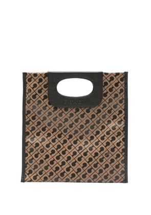 Gherardini mini Piattina monogram cross body bag - Neutrals