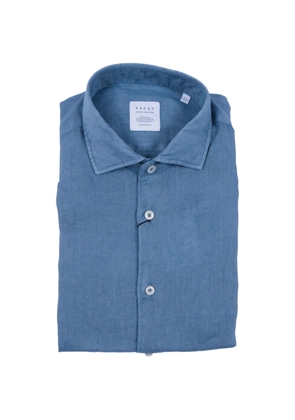 Xacus linen shirt - Blue