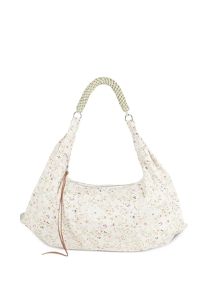 Tela floral shoulder bag - Neutrals