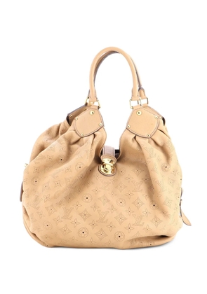 Louis Vuitton Pre-Owned XL Mahina Leather hobo bag - Neutrals