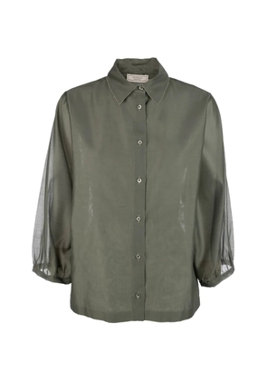 Peserico button-fastening shirt - Green