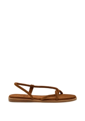 Ancient Greek Sandals Bomba suede sandals - Brown