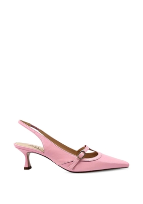 Madison.Maison Penny buckle-strap slingback pumps - Pink