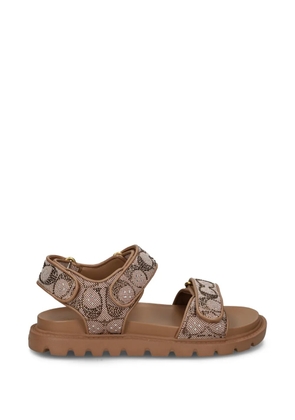 Coach Brynn logo sandals - Neutrals