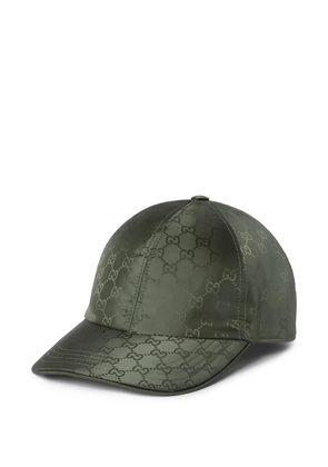 Gucci GG Supreme jacquard baseball cap - Green