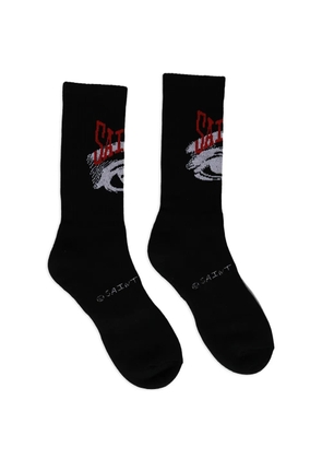 SAINT MXXXXXX Eye socks - Black