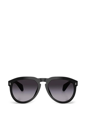 Moncler Eyewear shiny sunglasses - Black