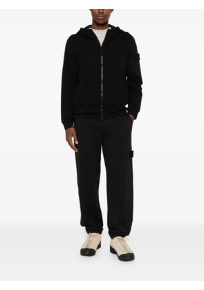 Stone Island logo-patch track pants - Black