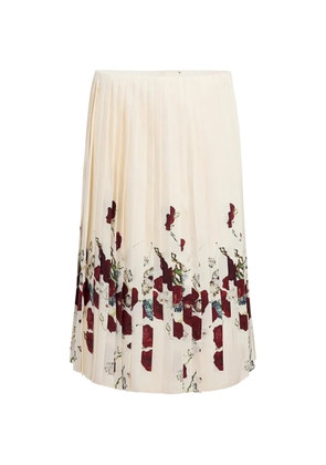 KHAITE Anya skirt - Neutrals