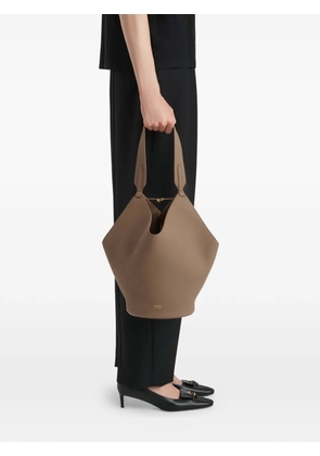 KHAITE small Lotus tote - Neutrals