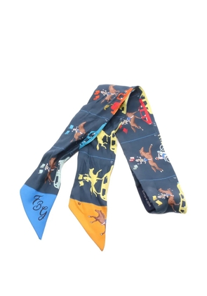 Hermès Pre-Owned 2000s Parade scarf - Blue