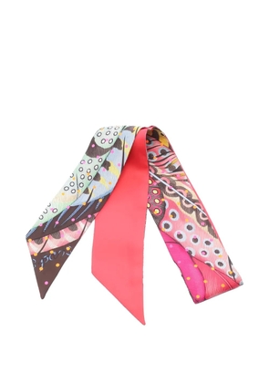 Hermès Pre-Owned 2000s printed scarf - Brown