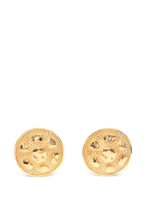 Christian Dior Pre-Owned round-shape earrings - Gold