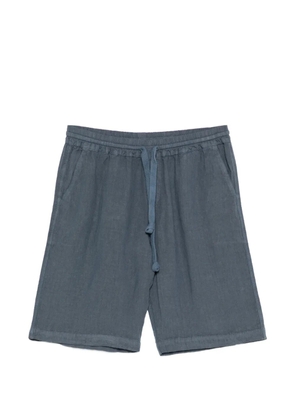 Fedeli drawstring linen shorts - Blue