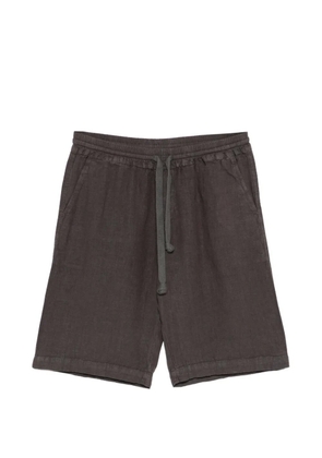 Fedeli drawstring elasticated shorts - Brown