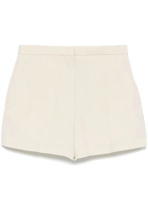 Loulou Serge shorts - Neutrals