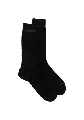 Zegna Texture First socks - Black
