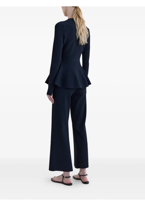 FFORME Isla peplum blouse - Black