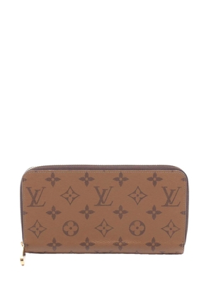 Louis Vuitton Pre-Owned 2021-2026 Monogram Reverse Zippy Wallet long wallets - Brown