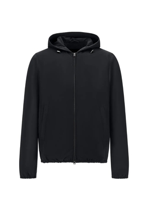 Herno zip-up hooded jacket - Black