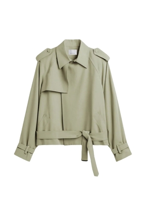 The Frankie Shop belted coat - Green