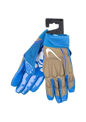 Nike x Off White D-Tackle Elite padded football gloves - Blue