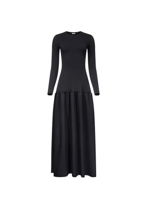 FFORME Catrin gathered maxi dress - Black