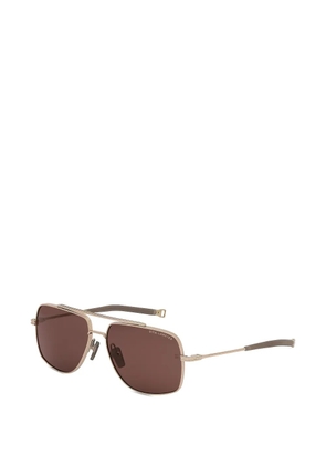 Dita Eyewear LSA-138 double-bridge pilot sunglasses - Gold