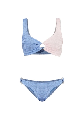 PARAMIDONNA Kari ring-detail bikini - Blue