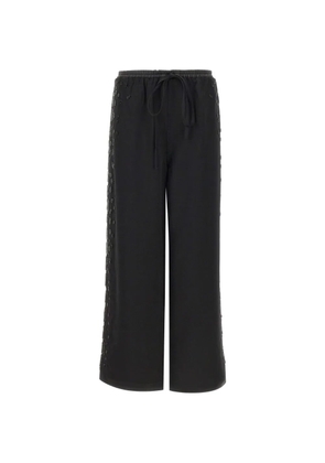 Jacques sequin-embellished palazzo pants - Black