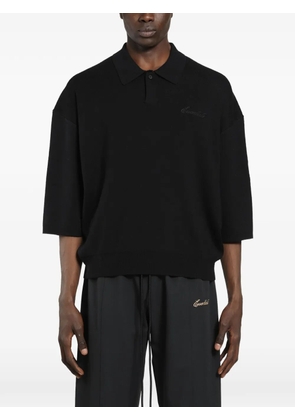 FEAR OF GOD ESSENTIALS Essentials logo-embroidered polo shirt - Black