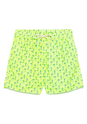 MC2 Saint Barth Lighting Micro Fantasy swim shorts - Yellow