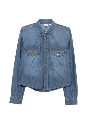 PINKO Scherma pocket button shirt - Blue