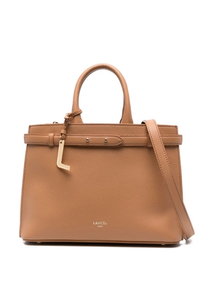 Lancel mini leather tote bag - Brown
