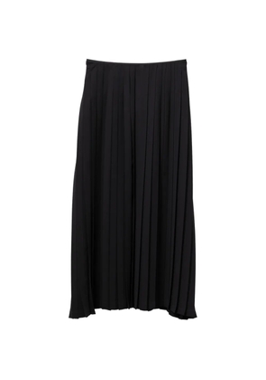 Junya Watanabe pleated midi skirt - Black