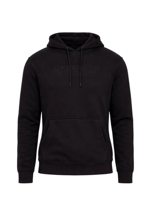 GUESS USA drawstring hoodie - Black