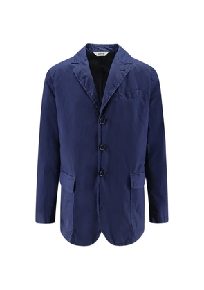ASPESI garment-dyed cotton blazer - Blue