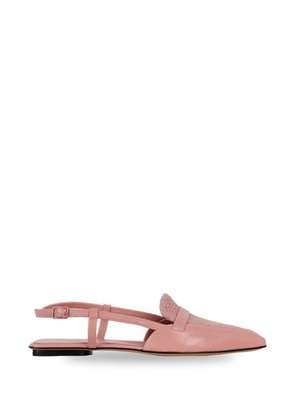 Pomme D´Or woven slingback ballet flats - Pink