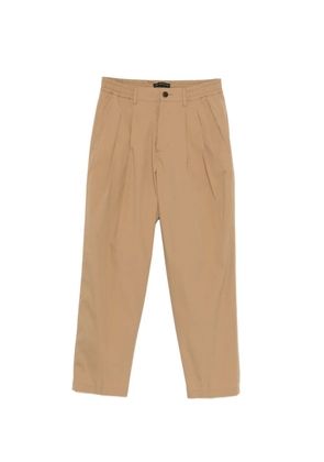Low Brand pleated elasticated-waistband trousers - Neutrals